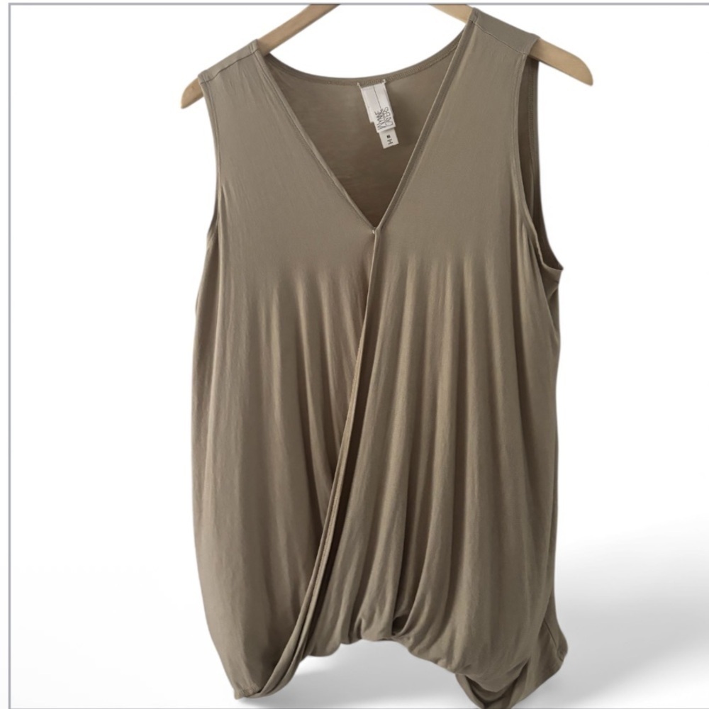 WYNNE LAYERS Drape Blouse NWOT